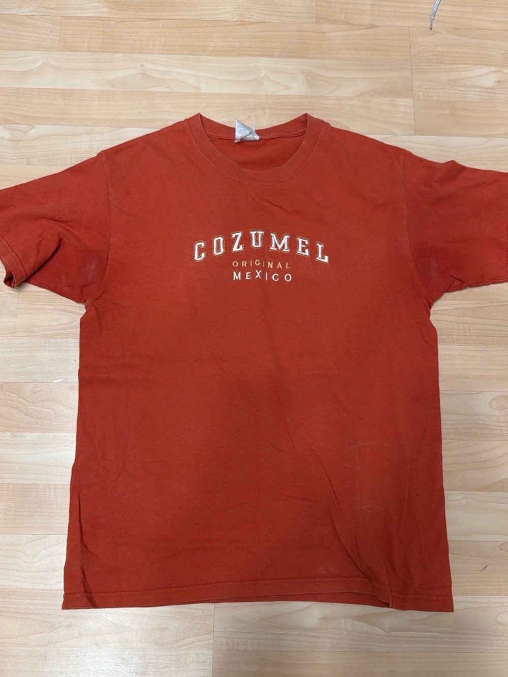 Vintage orange Cozumel Mexico Short-Sleeve Graphic Tee